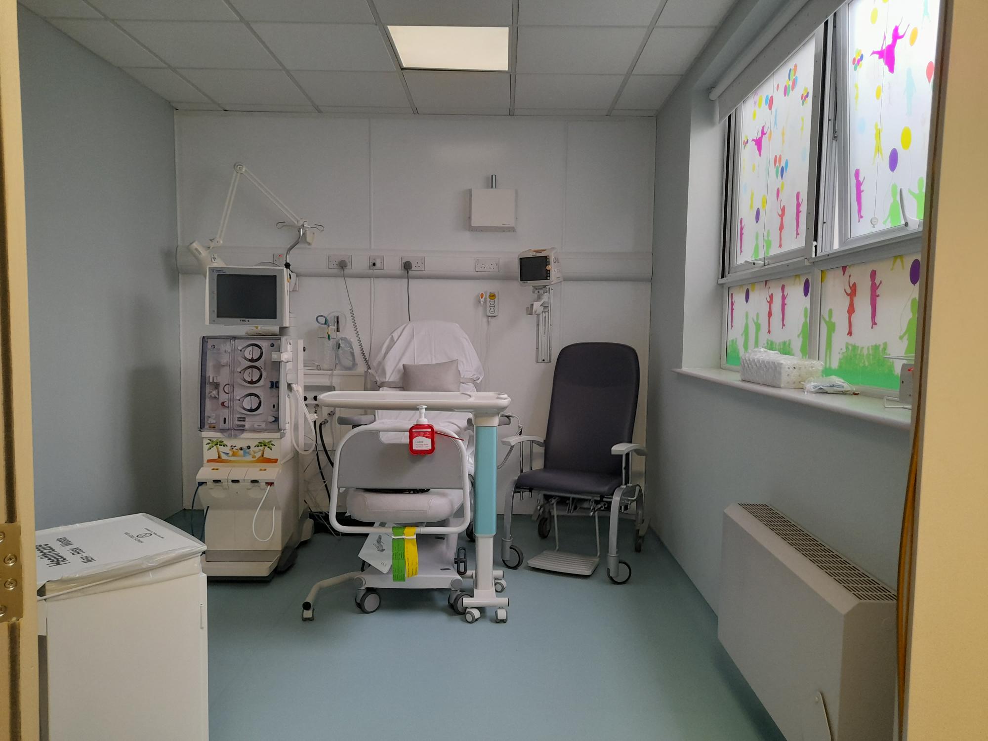 Single Cubicle Haemodialysis Room