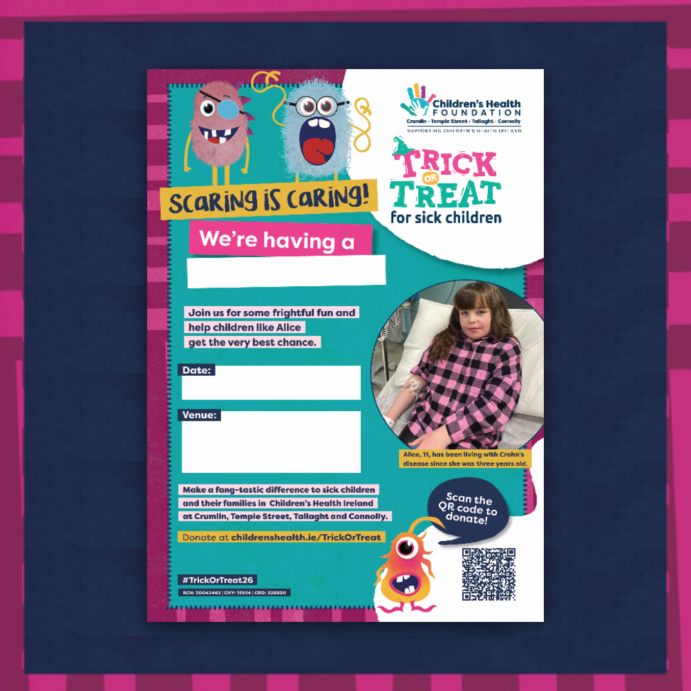 Trick or Treat Thank You Poster